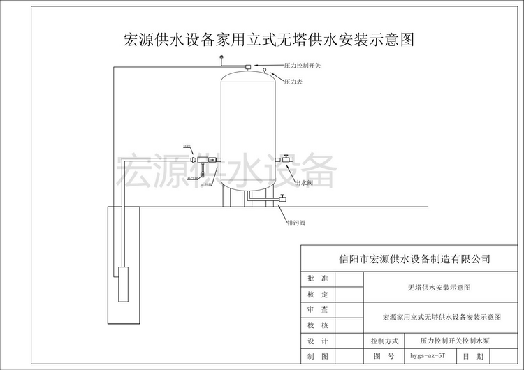 無(wú)塔供水器怎么安裝？